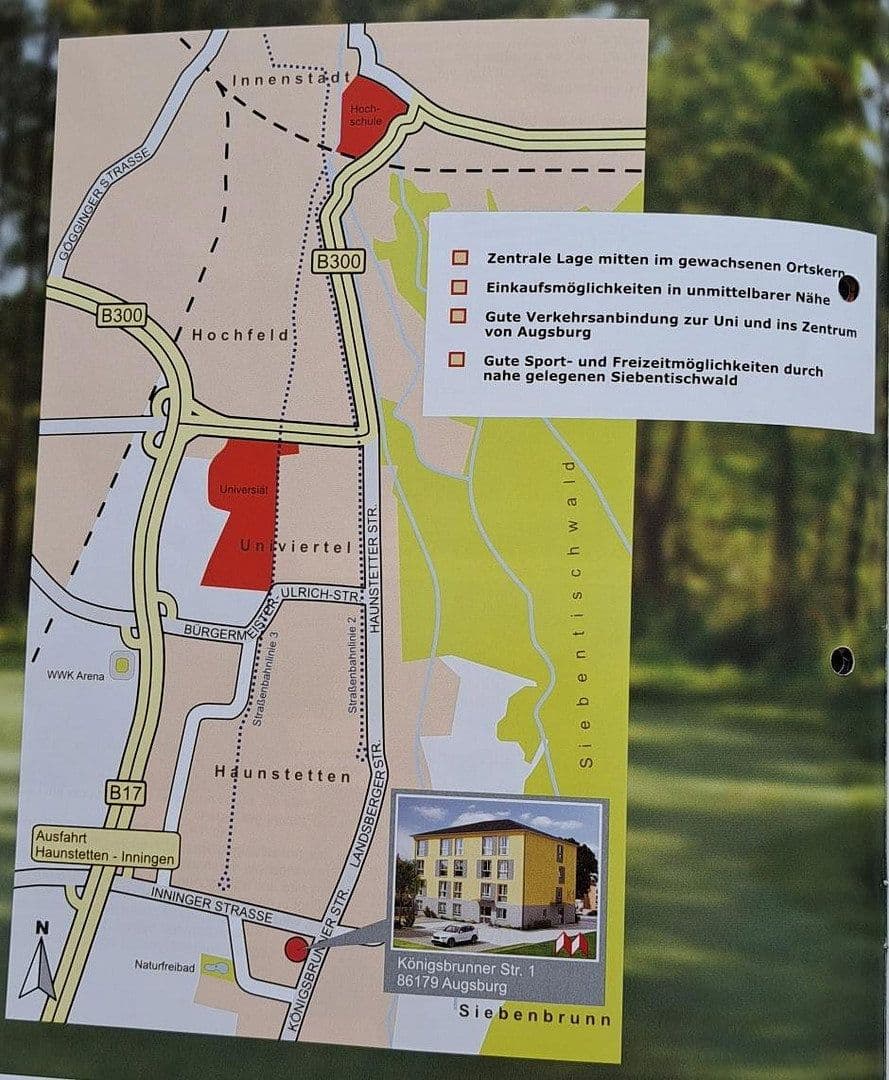 Pronájem bytu 1+1 22 m², Königsbrunner Straße 1, Augsburg, Bavorsko Pronájem bytu 1+1 22 m², Königsbrunner Straße 1, Augsburg, Bavorsko