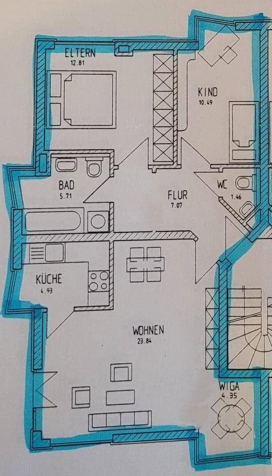 Prodej bytu 3+1 70 m², Fichtenweg 8, Kirchseeon, Bavorsko Prodej bytu 3+1 70 m², Fichtenweg 8, Kirchseeon, Bavorsko