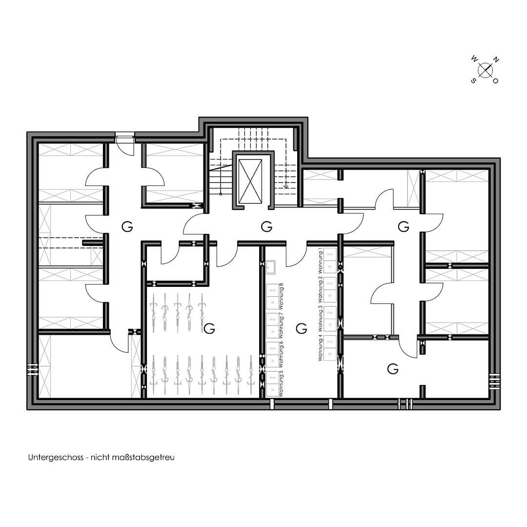 Pronájem bytu 1+1 62 m², Piesport, Porýní-Falc Pronájem bytu 1+1 62 m², Piesport, Porýní-Falc