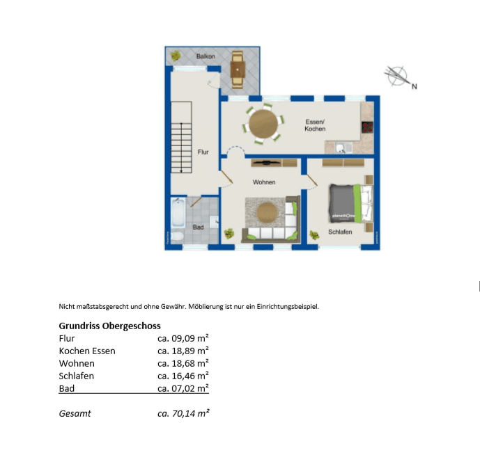 Pronájem bytu 6+1 158 m², Frontenhausen, Bavorsko Pronájem bytu 6+1 158 m², Frontenhausen, Bavorsko