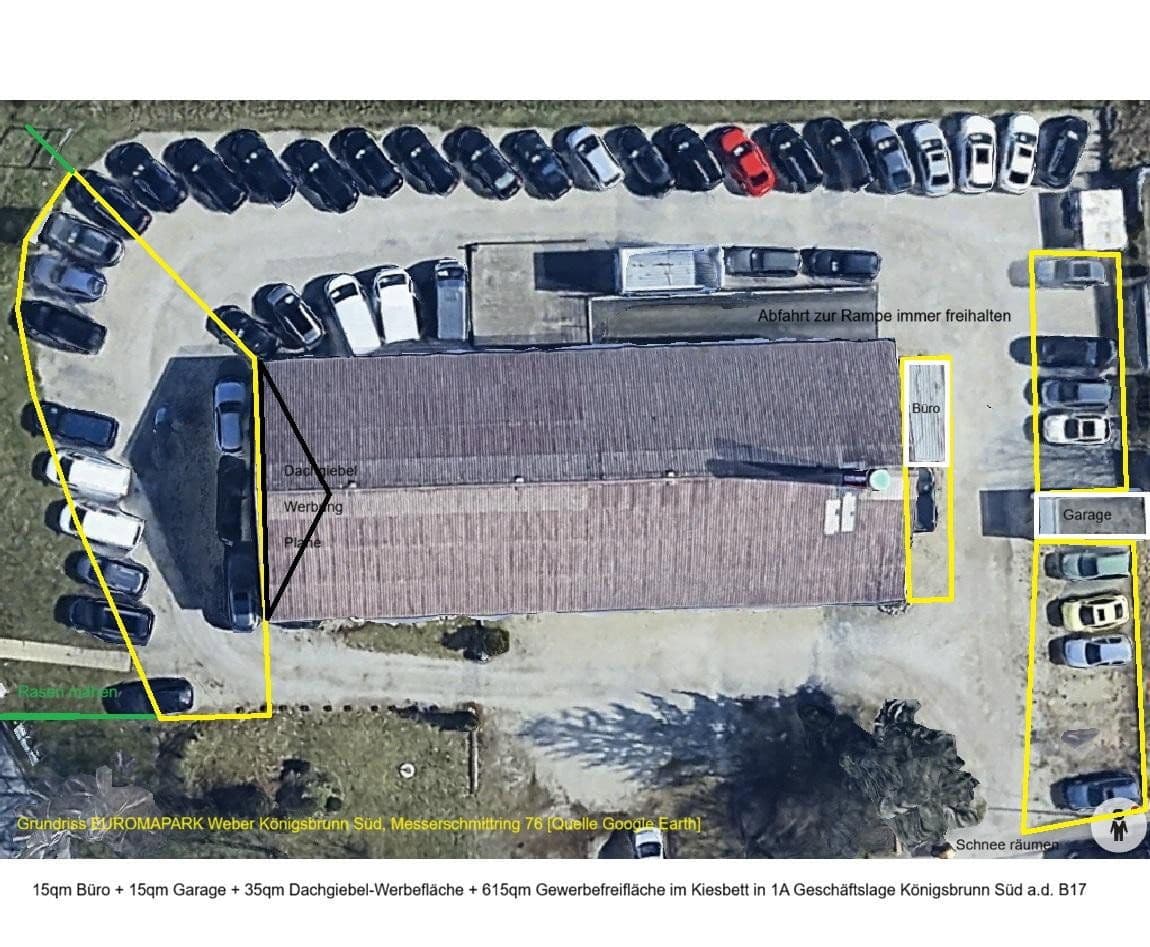Pronájem pozemku 680 m², Messerschmittring 76, Königsbrunn, Bavorsko Pronájem pozemku 680 m², Messerschmittring 76, Königsbrunn, Bavorsko