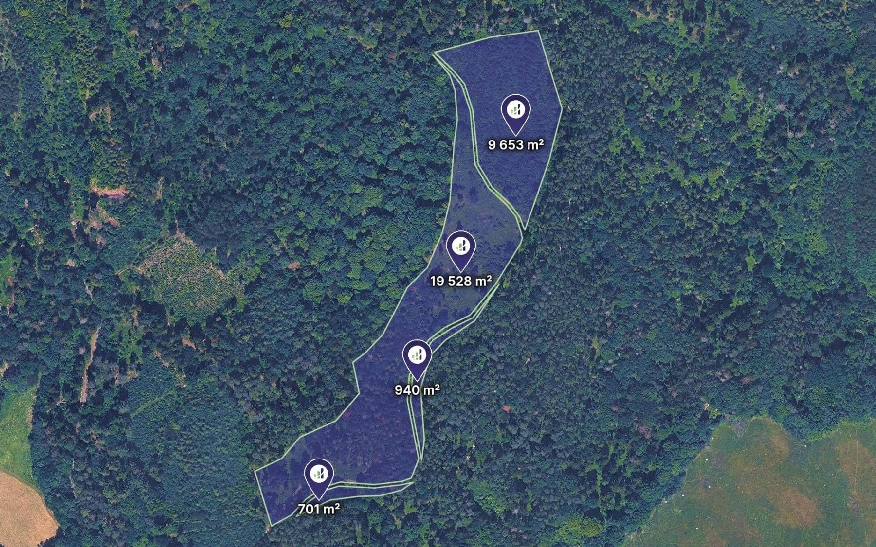 Prodej pozemku 30.822 m², Olšovec, Olomoucký kraj Prodej pozemku 30.822 m², Olšovec, Olomoucký kraj