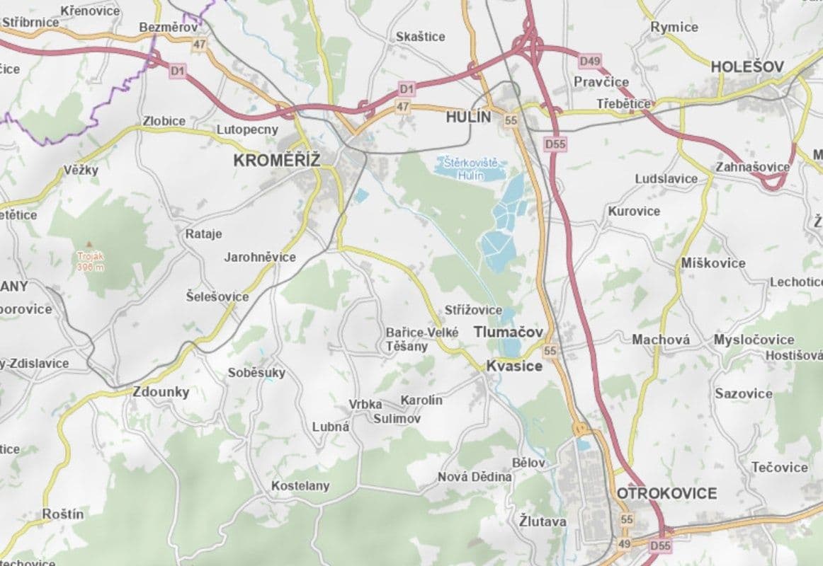 Prodej pozemku 3.349 m², Kroměříž, Zlínský kraj Prodej pozemku 3.349 m², Kroměříž, Zlínský kraj
