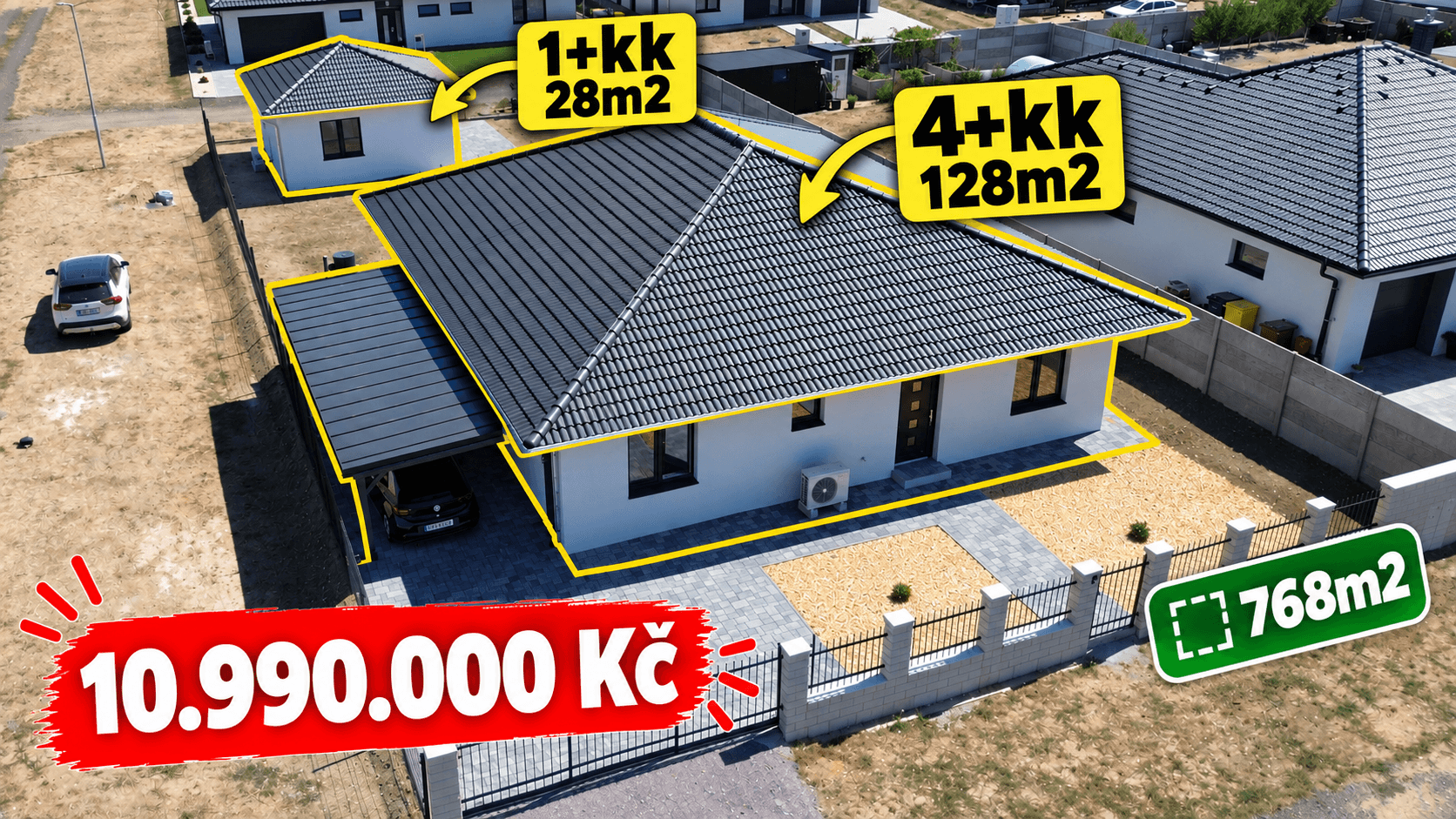 Prodej domu 156 m², pozemek 768 m², Krhovice, Jihomoravský kraj Prodej domu 156 m², pozemek 768 m², Krhovice, Jihomoravský kraj