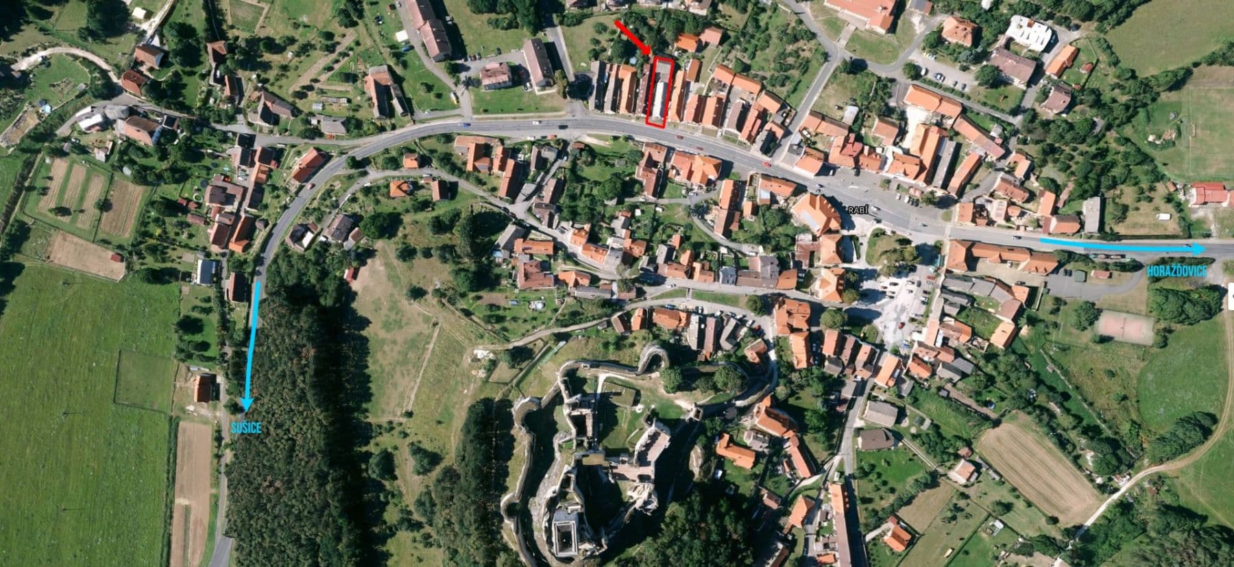 Prodej domu 169 m², pozemek 360 m², Rabí, Plzeňský kraj Prodej domu 169 m², pozemek 360 m², Rabí, Plzeňský kraj