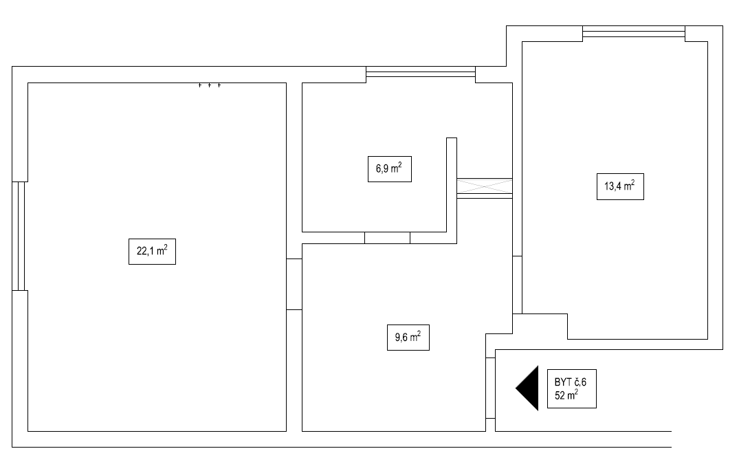 Pronájem bytu 2+kk 52 m², Šmídova, Ostrava, Moravskoslezský kraj Pronájem bytu 2+kk 52 m², Šmídova, Ostrava, Moravskoslezský kraj