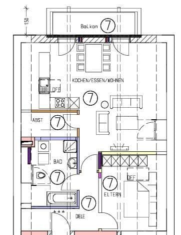Pronájem bytu 2+1 65 m², Schöplergasse 24, Landshut, Bavorsko Pronájem bytu 2+1 65 m², Schöplergasse 24, Landshut, Bavorsko