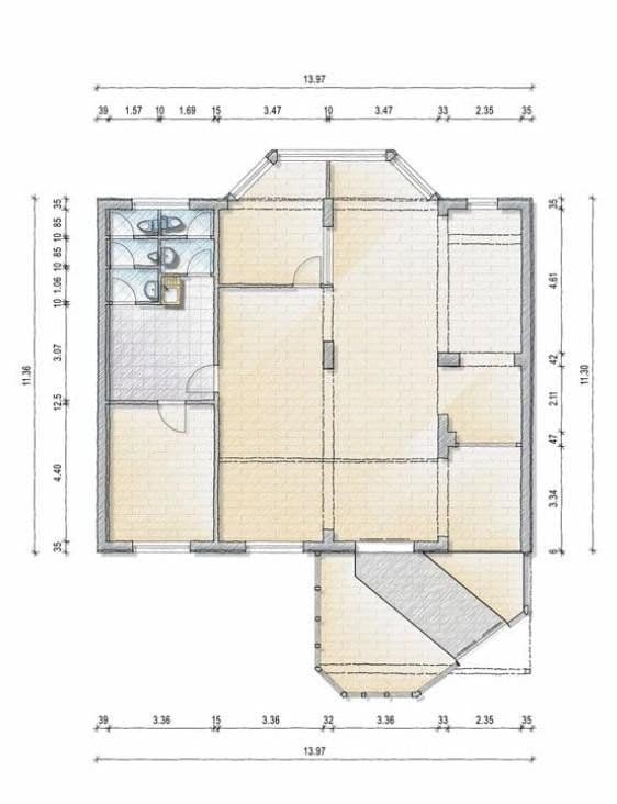 Pronájem kanceláře 172 m², Volhošť, Mecklenburg-Vorpommern Pronájem kanceláře 172 m², Volhošť, Mecklenburg-Vorpommern