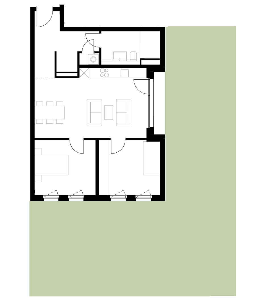 Pronájem bytu 3+1 74 m², Parkstraße 40/44, Berlin, Berlín Pronájem bytu 3+1 74 m², Parkstraße 40/44, Berlin, Berlín