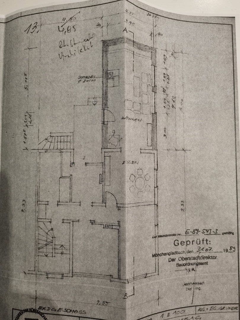 Pronájem bytu 5+1 110 m², Pfeilstraße 33, Mönchengladbach, Severní Porýní-Vestfálsko Pronájem bytu 5+1 110 m², Pfeilstraße 33, Mönchengladbach, Severní Porýní-Vestfálsko
