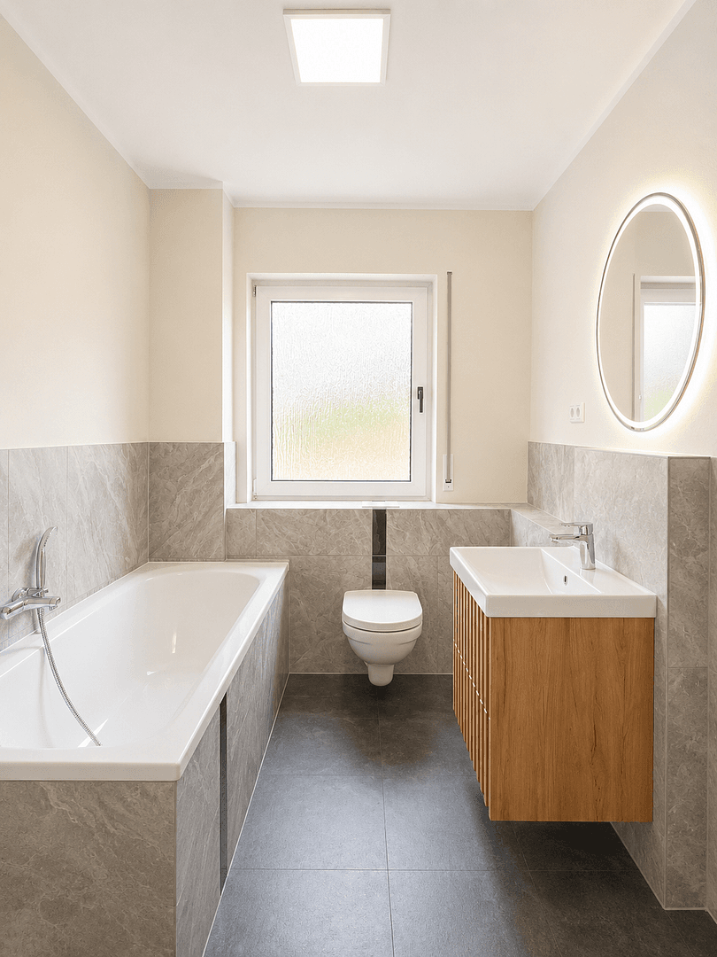 Pronájem bytu 4+1 90 m², An der Post 12, Weinböhla, Sasko Pronájem bytu 4+1 90 m², An der Post 12, Weinböhla, Sasko