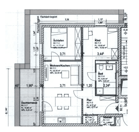 Pronájem bytu 3+1 74 m², Alter Mühlenweg 1d, Bad Bevensen, Dolní Sasko Pronájem bytu 3+1 74 m², Alter Mühlenweg 1d, Bad Bevensen, Dolní Sasko