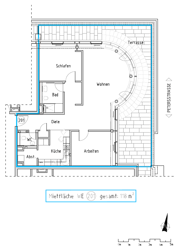 Pronájem bytu 3+1 118 m², Petersstrasse 12, Leipzig, Sasko Pronájem bytu 3+1 118 m², Petersstrasse 12, Leipzig, Sasko