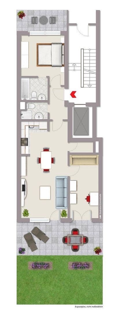Pronájem bytu 3+1 71 m², Kleine Alexanderstraße 7, Berlin, Berlín Pronájem bytu 3+1 71 m², Kleine Alexanderstraße 7, Berlin, Berlín