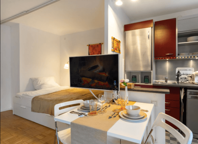 Pronájem bytu 1+1 35 m², Fliederweg, Hamburg, Hamburg Pronájem bytu 1+1 35 m², Fliederweg, Hamburg, Hamburg