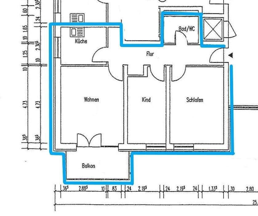 Prodej bytu 3+1 68 m², Nürnberg, Bavorsko Prodej bytu 3+1 68 m², Nürnberg, Bavorsko
