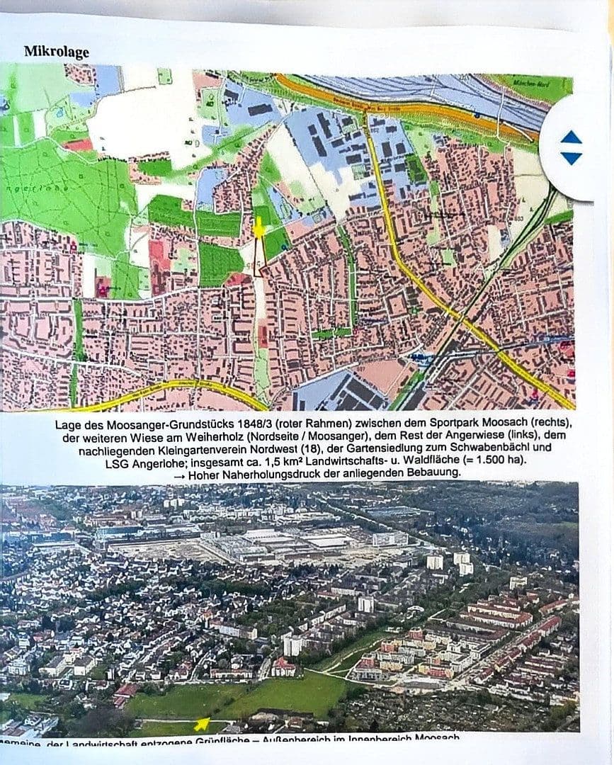Prodej pozemku 9.138 m², Saarlouiser Straße Ecke Lauinger Straße, München, Bavorsko Prodej pozemku 9.138 m², Saarlouiser Straße Ecke Lauinger Straße, München, Bavorsko
