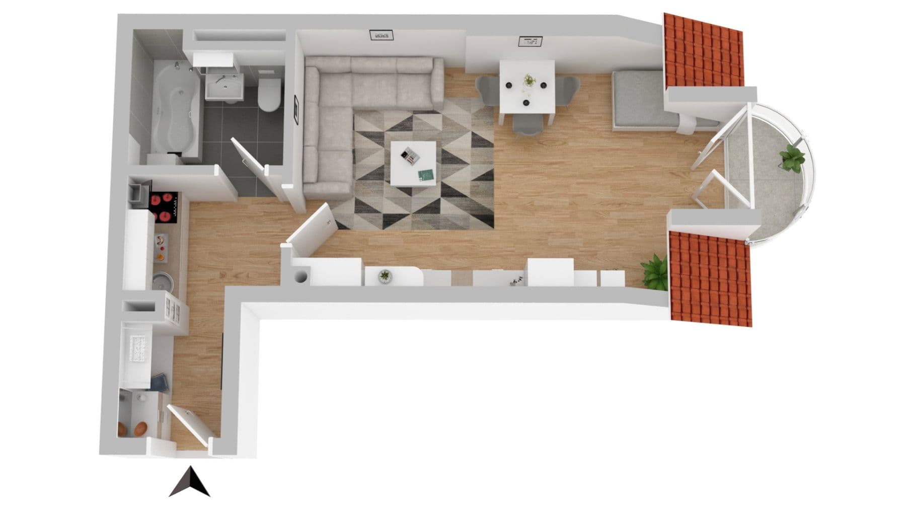 Pronájem bytu 1+1 38 m², Erzgiessereistr. 16c, münchen, Bavorsko Pronájem bytu 1+1 38 m², Erzgiessereistr. 16c, münchen, Bavorsko
