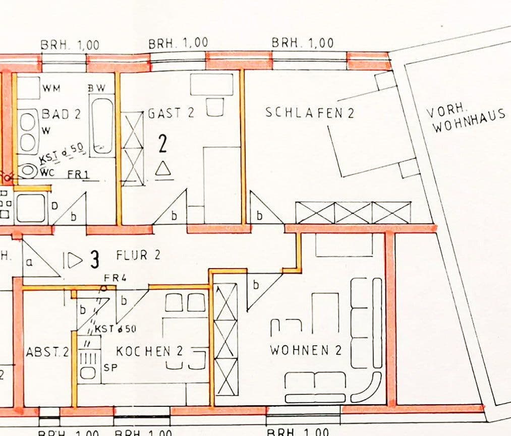 Pronájem bytu 3+1 90 m², Kirchstrasse 8, Schwalmtal, Hessen Pronájem bytu 3+1 90 m², Kirchstrasse 8, Schwalmtal, Hessen