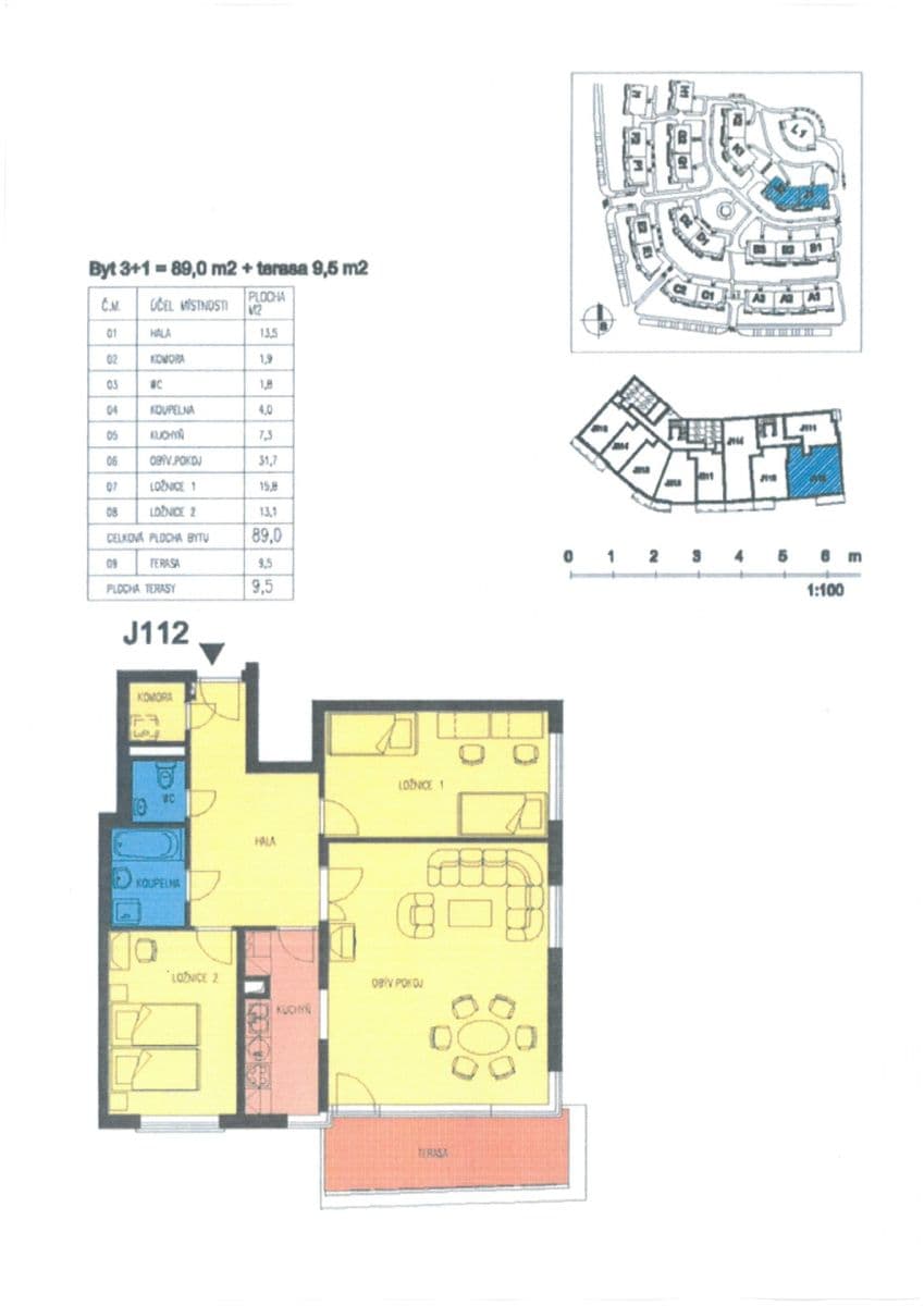 Pronájem bytu 3+kk 89 m², Symfonická, Praha, Praha Pronájem bytu 3+kk 89 m², Symfonická, Praha, Praha