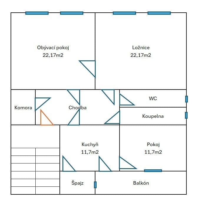 Pronájem bytu 3+1 85 m², U zámku, Teplice, Ústecký kraj Pronájem bytu 3+1 85 m², U zámku, Teplice, Ústecký kraj