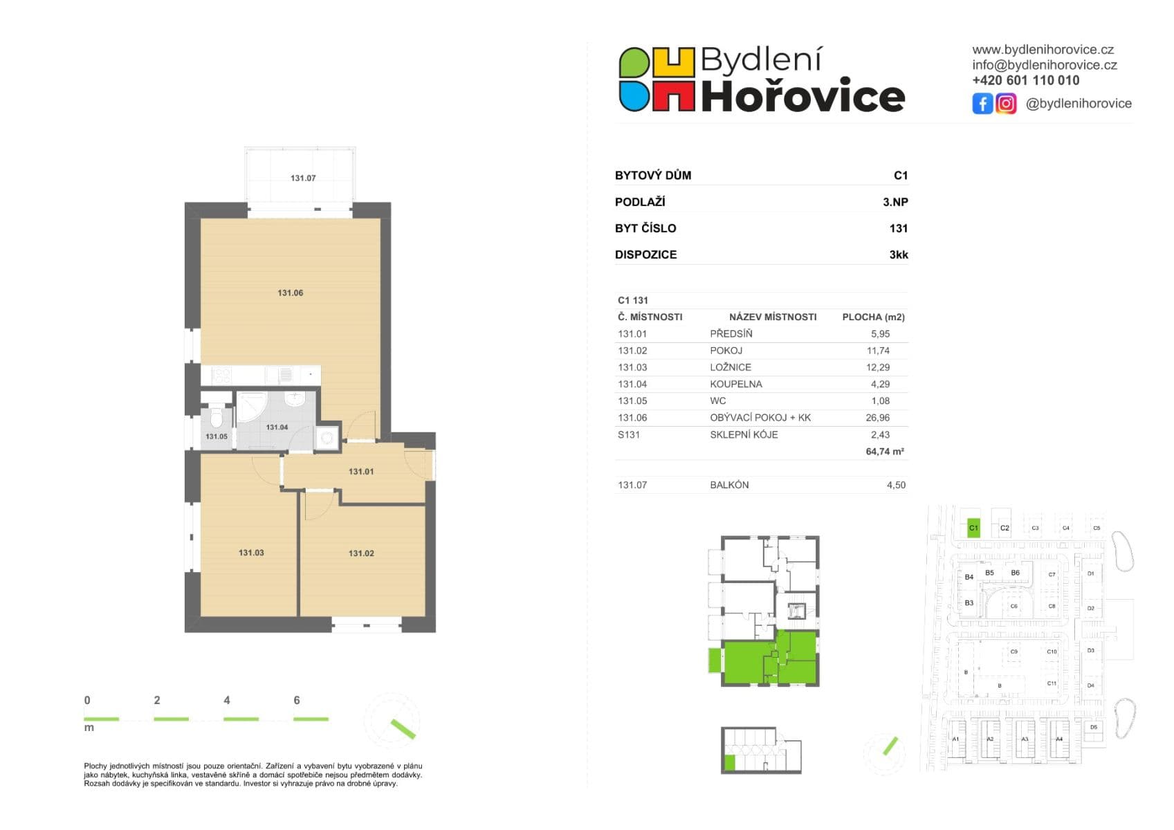 Pronájem bytu 3+kk 62 m², U Knížecí cesty, Hořovice, Středočeský kraj Pronájem bytu 3+kk 62 m², U Knížecí cesty, Hořovice, Středočeský kraj