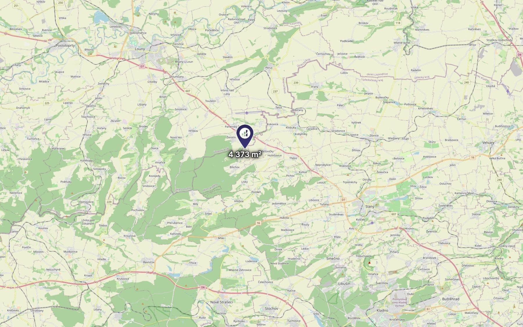 Prodej pozemku 4.373 m², Zichovec, Středočeský kraj Prodej pozemku 4.373 m², Zichovec, Středočeský kraj