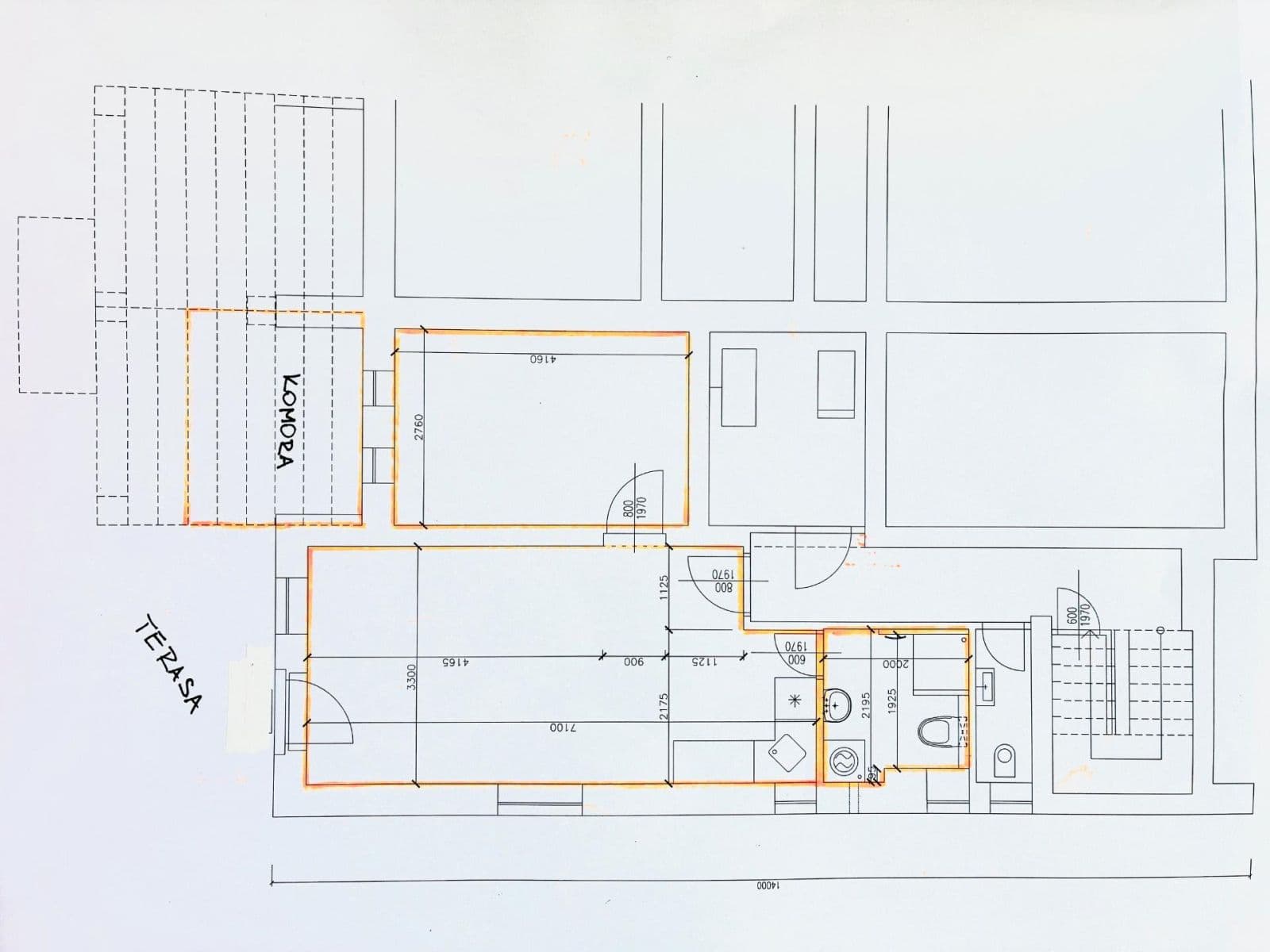 Pronájem bytu 2+kk 39 m², Pod Beránkou, Praha, Praha Pronájem bytu 2+kk 39 m², Pod Beránkou, Praha, Praha