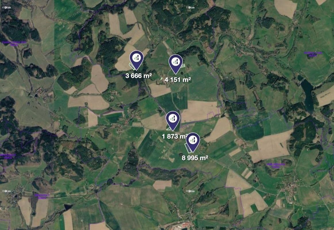 Prodej pozemku 14.014 m², Heřmaničky, Středočeský kraj Prodej pozemku 14.014 m², Heřmaničky, Středočeský kraj