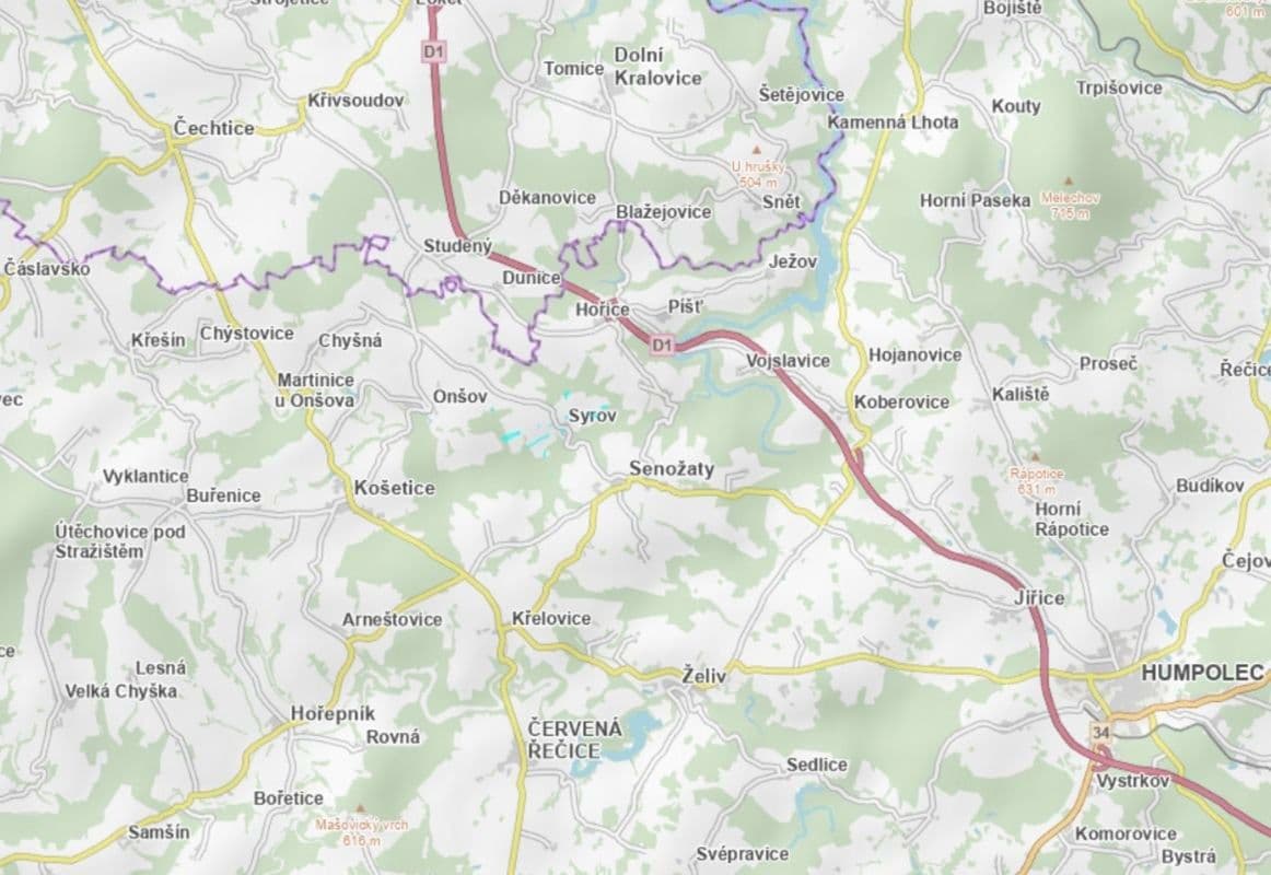 Prodej pozemku 34.076 m², Syrov, Kraj Vysočina Prodej pozemku 34.076 m², Syrov, Kraj Vysočina