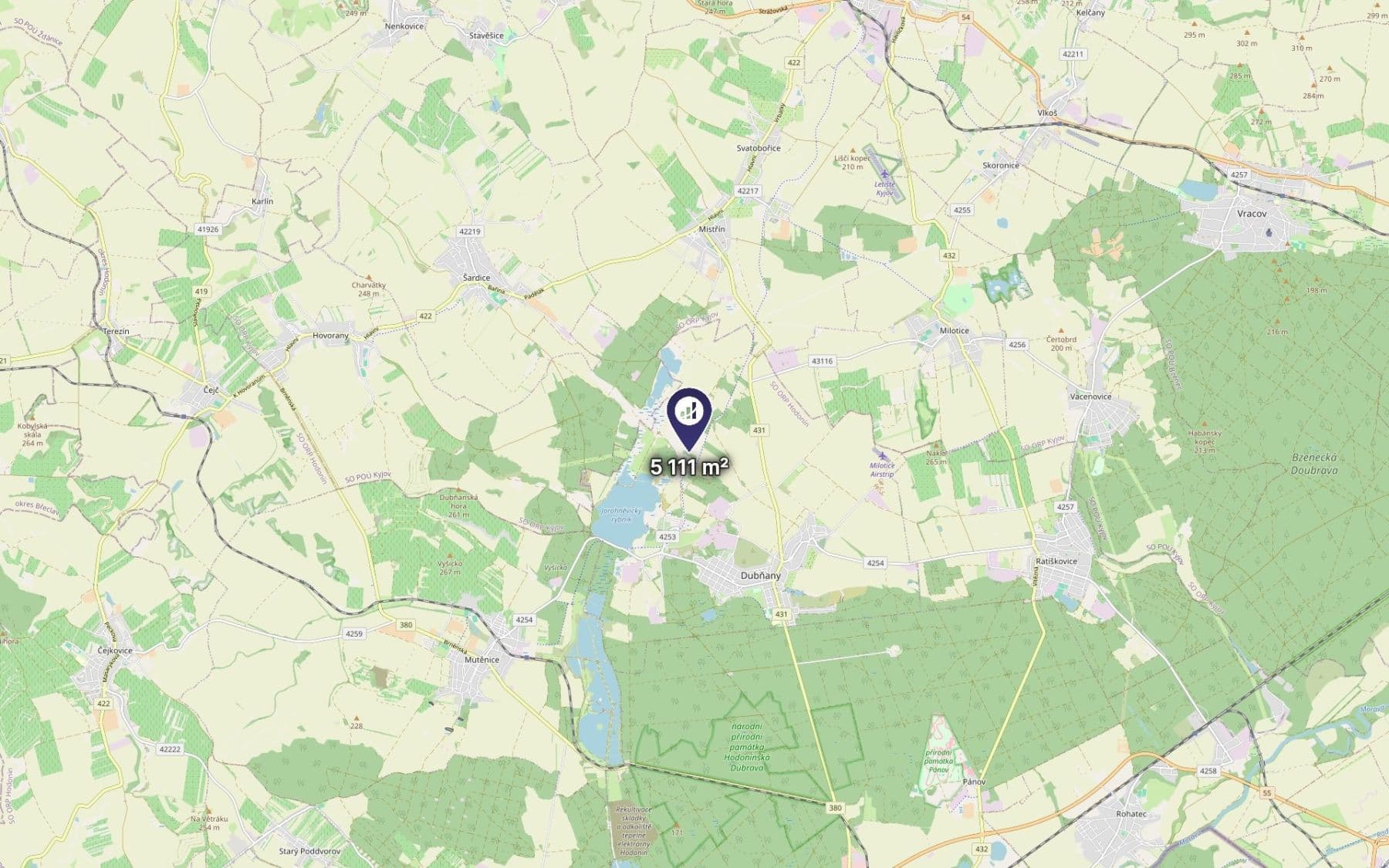 Prodej pozemku 2.556 m², Dubňany, Jihomoravský kraj Prodej pozemku 2.556 m², Dubňany, Jihomoravský kraj