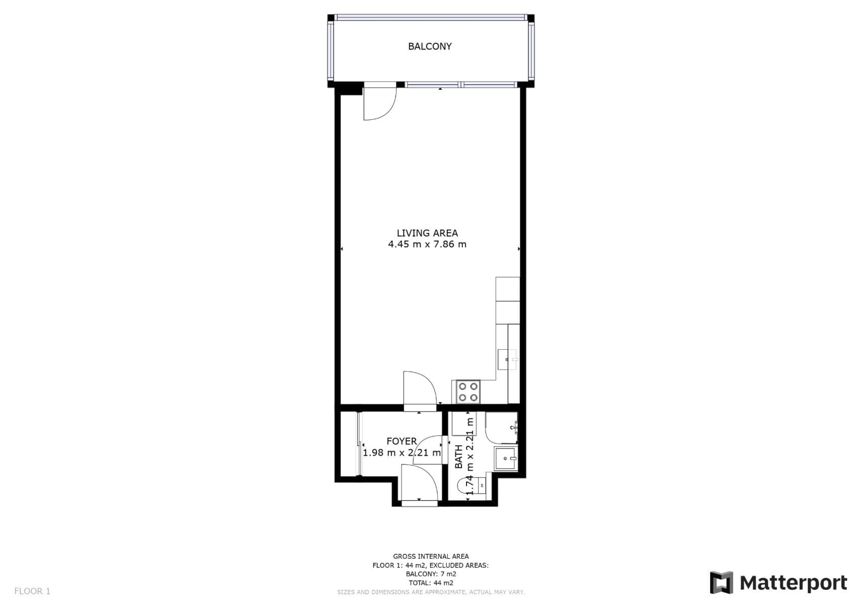 Pronájem bytu 1+kk 49 m², Osadní, Praha, Praha Pronájem bytu 1+kk 49 m², Osadní, Praha, Praha