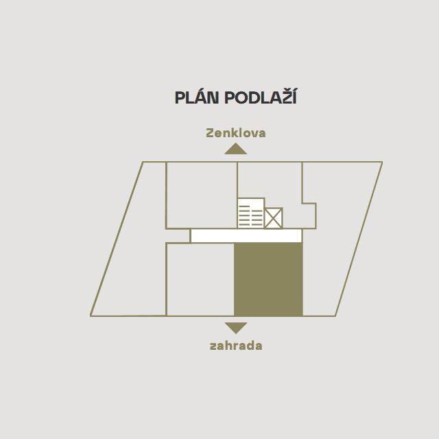Pronájem bytu 2+kk 52 m², Zenklova, Praha, Praha Pronájem bytu 2+kk 52 m², Zenklova, Praha, Praha
