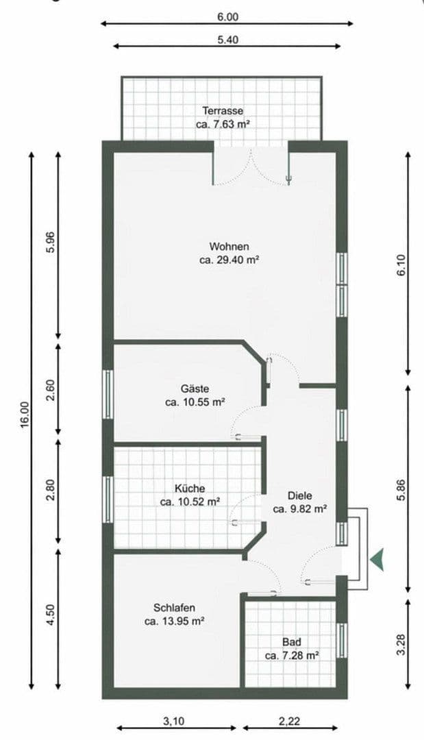 Prodej domu 87 m², pozemek 582 m², Magdeburg, Sasko-Anhaltsko Prodej domu 87 m², pozemek 582 m², Magdeburg, Sasko-Anhaltsko