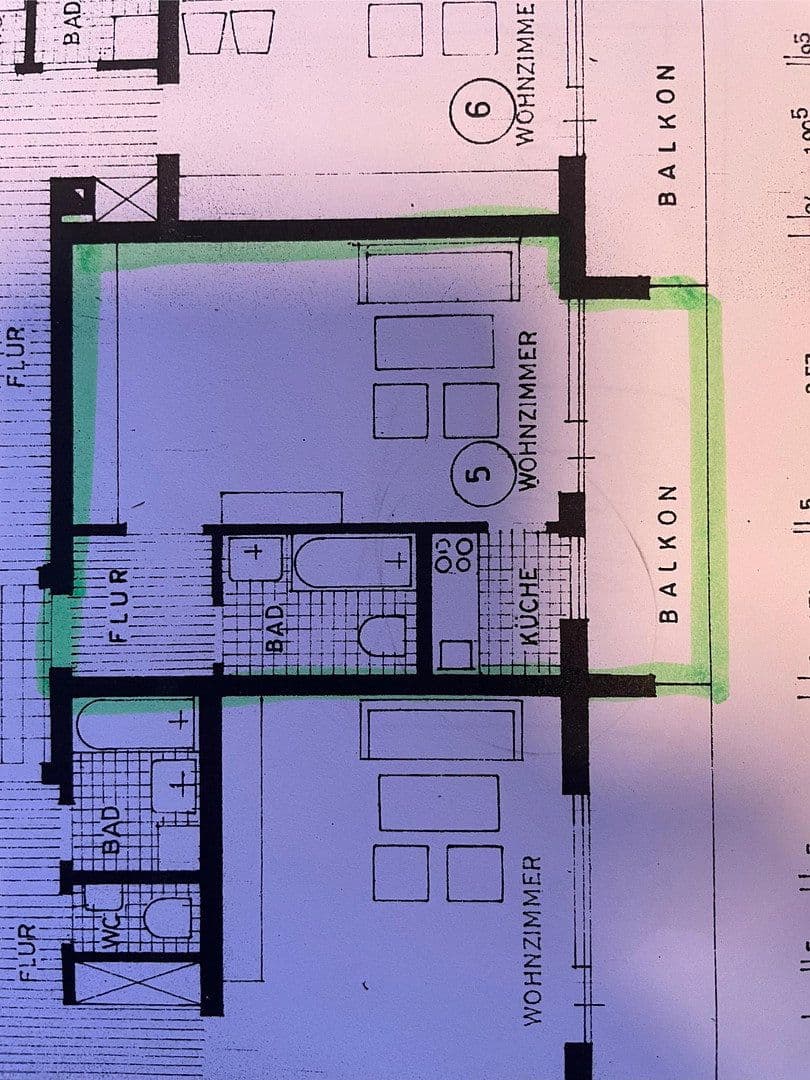 Prodej bytu 1+kk 34 m², Hornbergstr.17, Kornwestheim, Bádensko-Württembersko Prodej bytu 1+kk 34 m², Hornbergstr.17, Kornwestheim, Bádensko-Württembersko