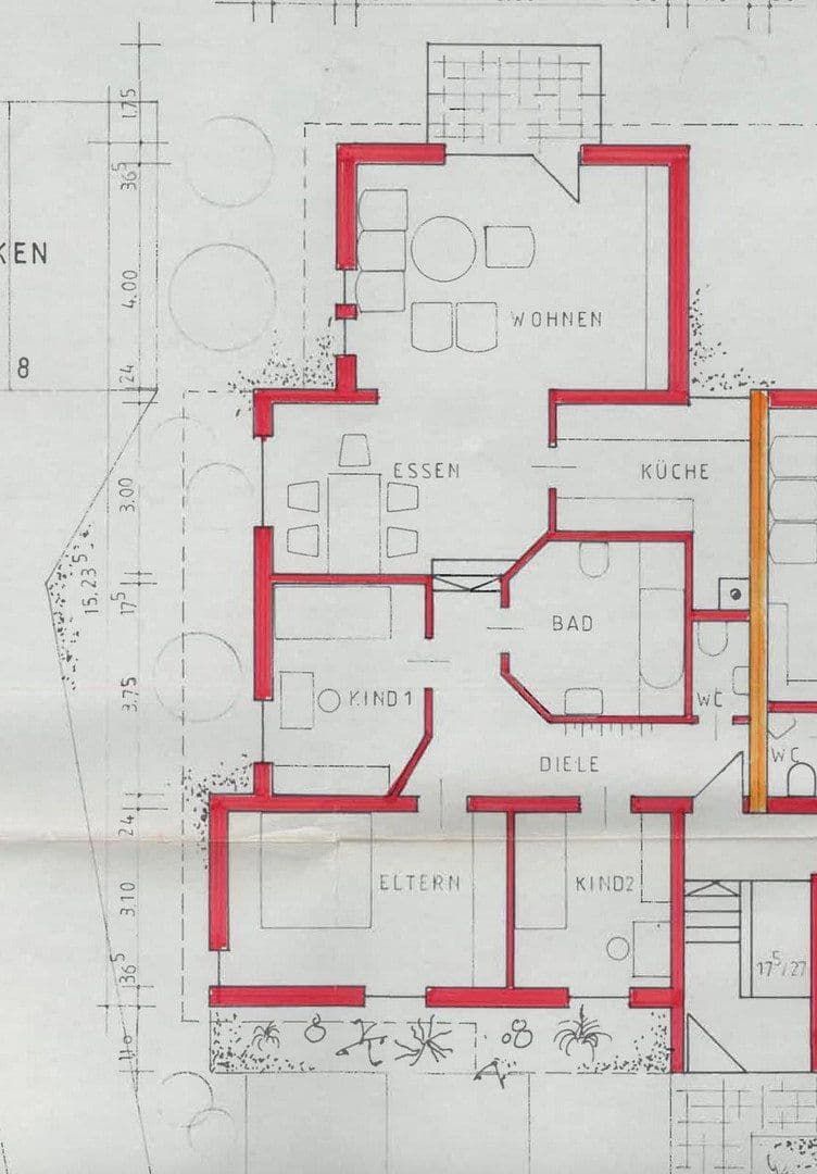 Pronájem bytu 4+1 100 m², Finkenweg, Elsenfeld, Bavorsko Pronájem bytu 4+1 100 m², Finkenweg, Elsenfeld, Bavorsko
