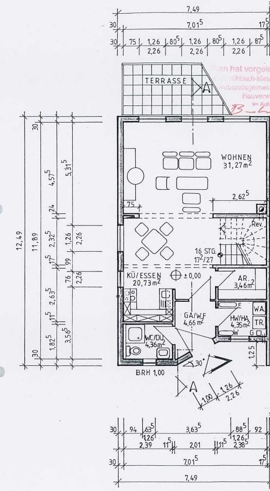 Prodej domu 180 m², pozemek 325 m², Bruchmühlbach-Miesau, Porýní-Falc Prodej domu 180 m², pozemek 325 m², Bruchmühlbach-Miesau, Porýní-Falc