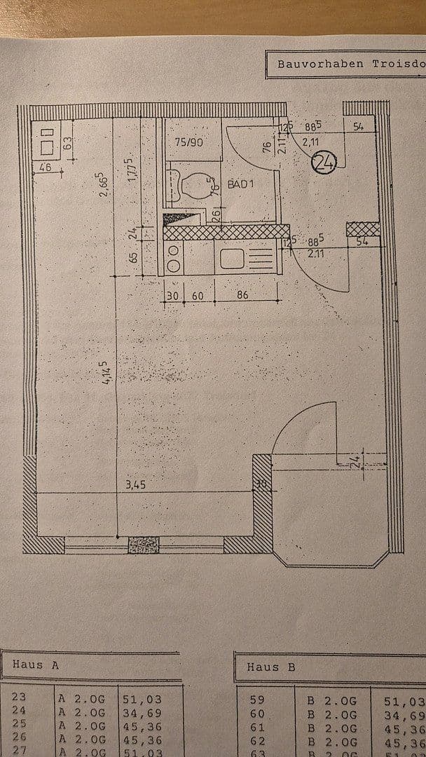 Prodej bytu 1+1 35 m², Troisdorf, Severní Porýní-Vestfálsko Prodej bytu 1+1 35 m², Troisdorf, Severní Porýní-Vestfálsko
