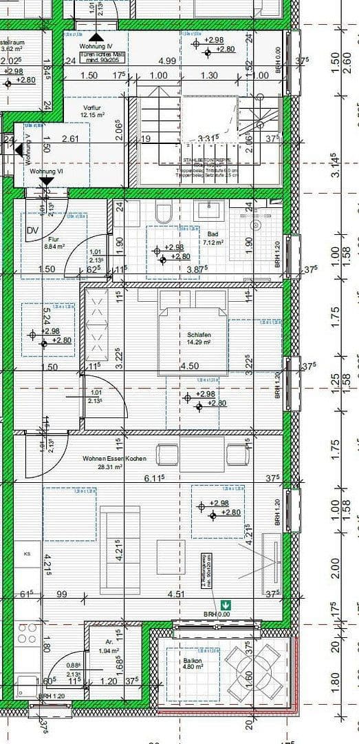 Pronájem bytu 2+kk 73 m², Hostedder Straße 63, Dortmund, Severní Porýní-Vestfálsko Pronájem bytu 2+kk 73 m², Hostedder Straße 63, Dortmund, Severní Porýní-Vestfálsko