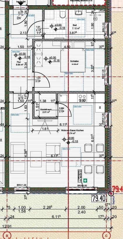 Pronájem bytu 2+kk 73 m², Hostedder Straße 63, Dortmund, Severní Porýní-Vestfálsko Pronájem bytu 2+kk 73 m², Hostedder Straße 63, Dortmund, Severní Porýní-Vestfálsko