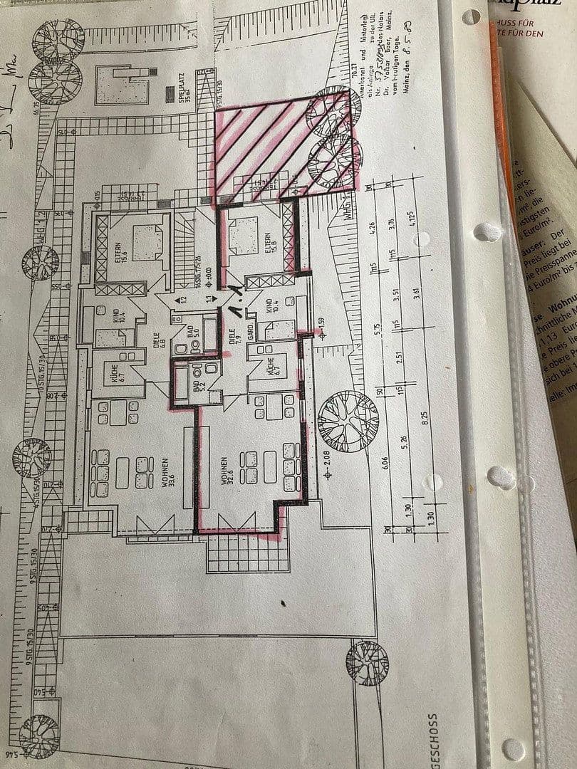 Prodej bytu 3+1 94 m², Mainz-Hechtsheim, Porýní-Falc Prodej bytu 3+1 94 m², Mainz-Hechtsheim, Porýní-Falc