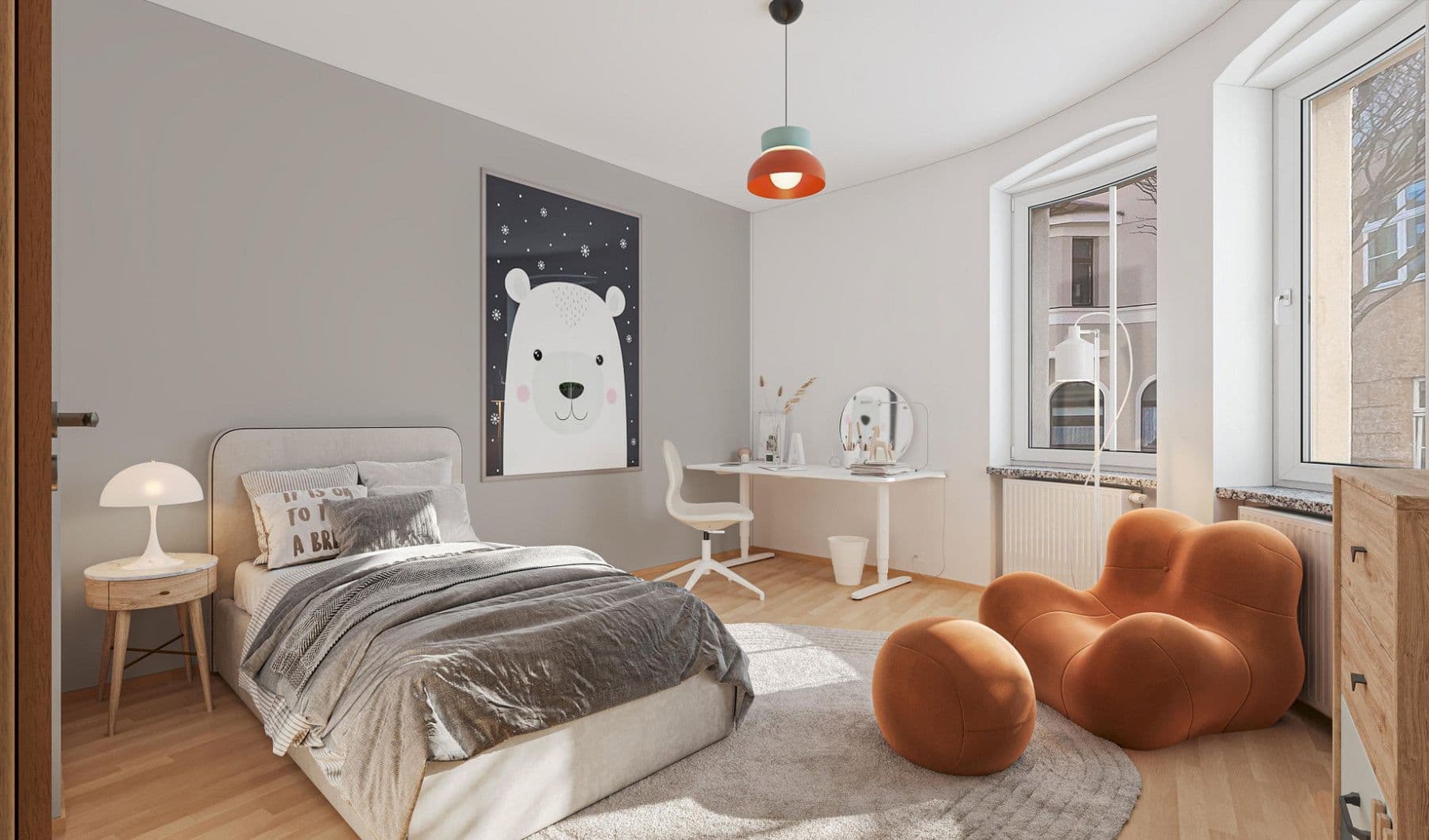Prodej bytu 3+1 76 m², Weimar, Durynsko Prodej bytu 3+1 76 m², Weimar, Durynsko