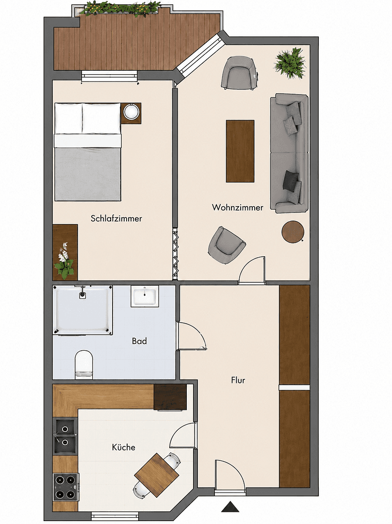 Pronájem bytu 2+1 56 m², Kurt-Schumacher-Str. 154, Dinslaken, Severní Porýní-Vestfálsko Pronájem bytu 2+1 56 m², Kurt-Schumacher-Str. 154, Dinslaken, Severní Porýní-Vestfálsko
