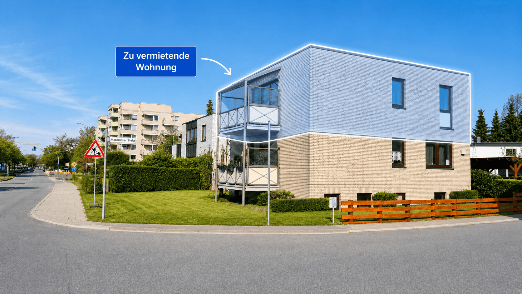 Pronájem bytu 2+1 60 m², Marommer Stieg 1, Norderstedt, Šlesvicko-Holštýnsko Pronájem bytu 2+1 60 m², Marommer Stieg 1, Norderstedt, Šlesvicko-Holštýnsko