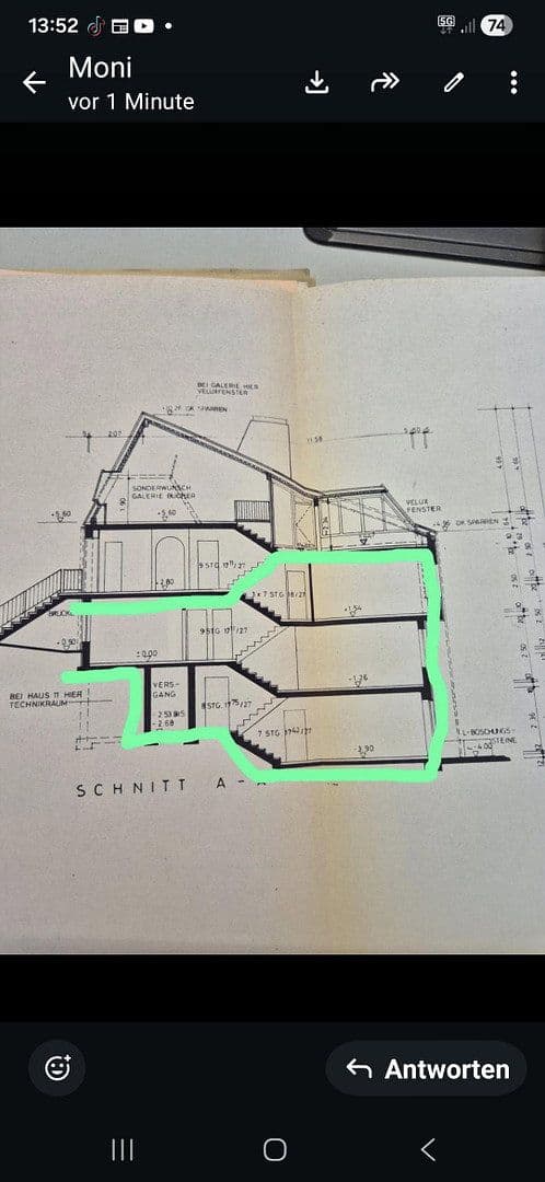 Prodej bytu 5+1 150 m², Am Gerichtshaus 45 a, Essen, Severní Porýní-Vestfálsko Prodej bytu 5+1 150 m², Am Gerichtshaus 45 a, Essen, Severní Porýní-Vestfálsko