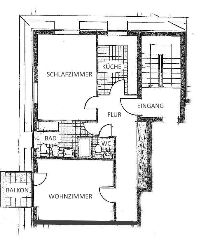 Pronájem bytu 2+1 70 m², Hamburg, Hamburg Pronájem bytu 2+1 70 m², Hamburg, Hamburg