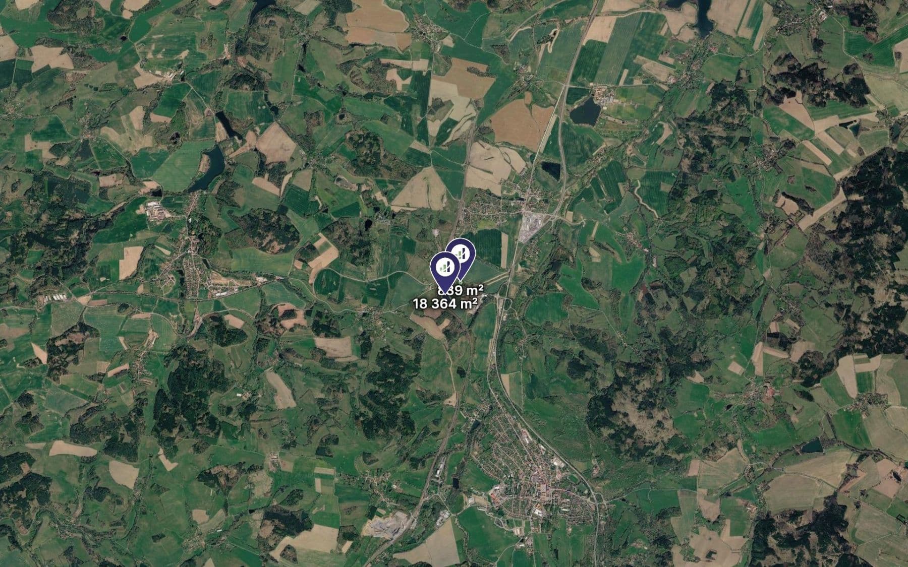 Prodej pozemku 9.602 m², Olbramovice, Středočeský kraj Prodej pozemku 9.602 m², Olbramovice, Středočeský kraj