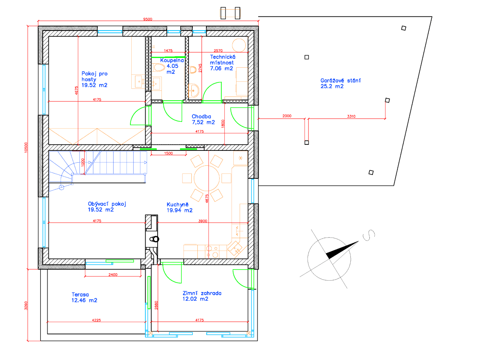 Prodej domu 178 m², pozemek 987 m², Kopretinová, Čerčany, Středočeský kraj Prodej domu 178 m², pozemek 987 m², Kopretinová, Čerčany, Středočeský kraj