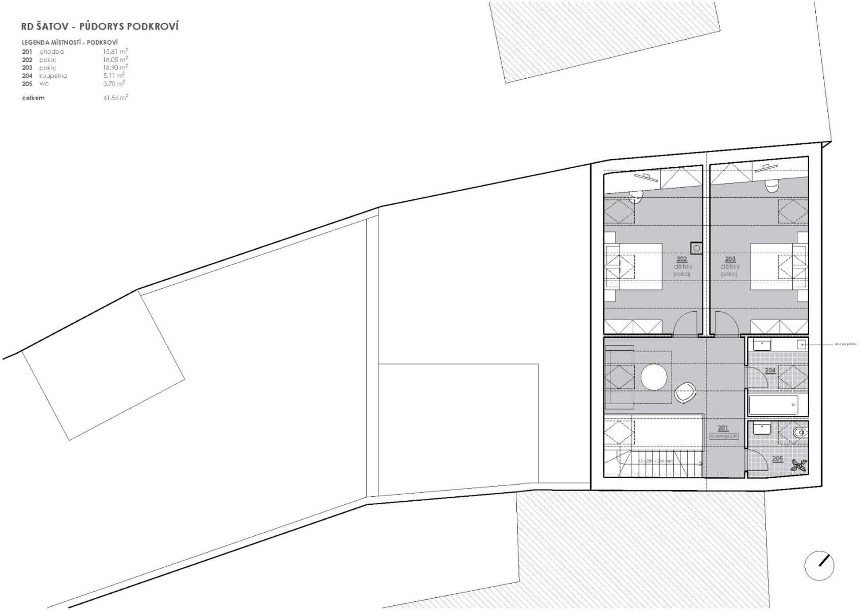 Prodej pozemku 461 m², Šatov, Jihomoravský kraj Prodej pozemku 461 m², Šatov, Jihomoravský kraj