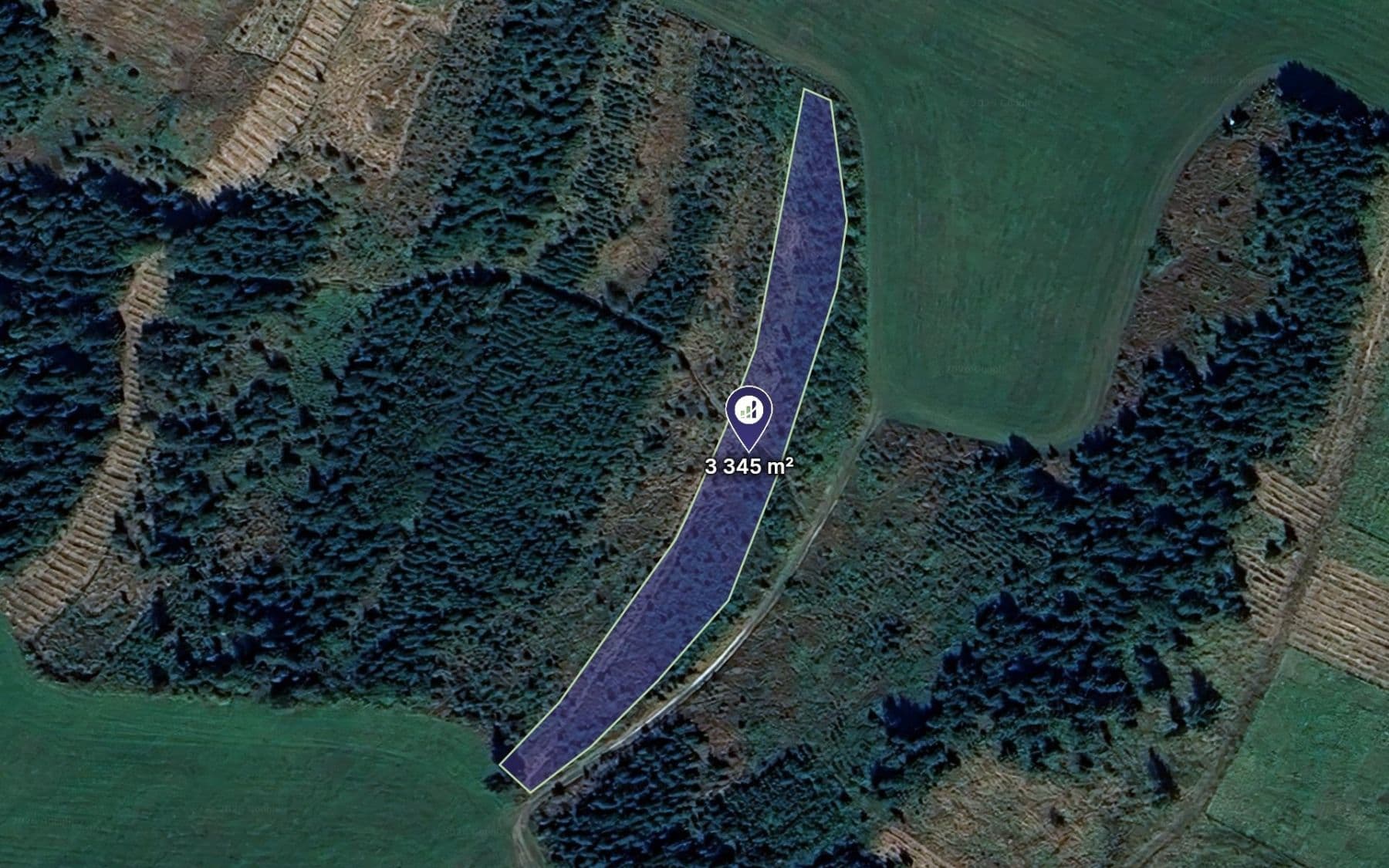 Prodej pozemku 3.345 m², Červený Hrádek, Jihočeský kraj Prodej pozemku 3.345 m², Červený Hrádek, Jihočeský kraj